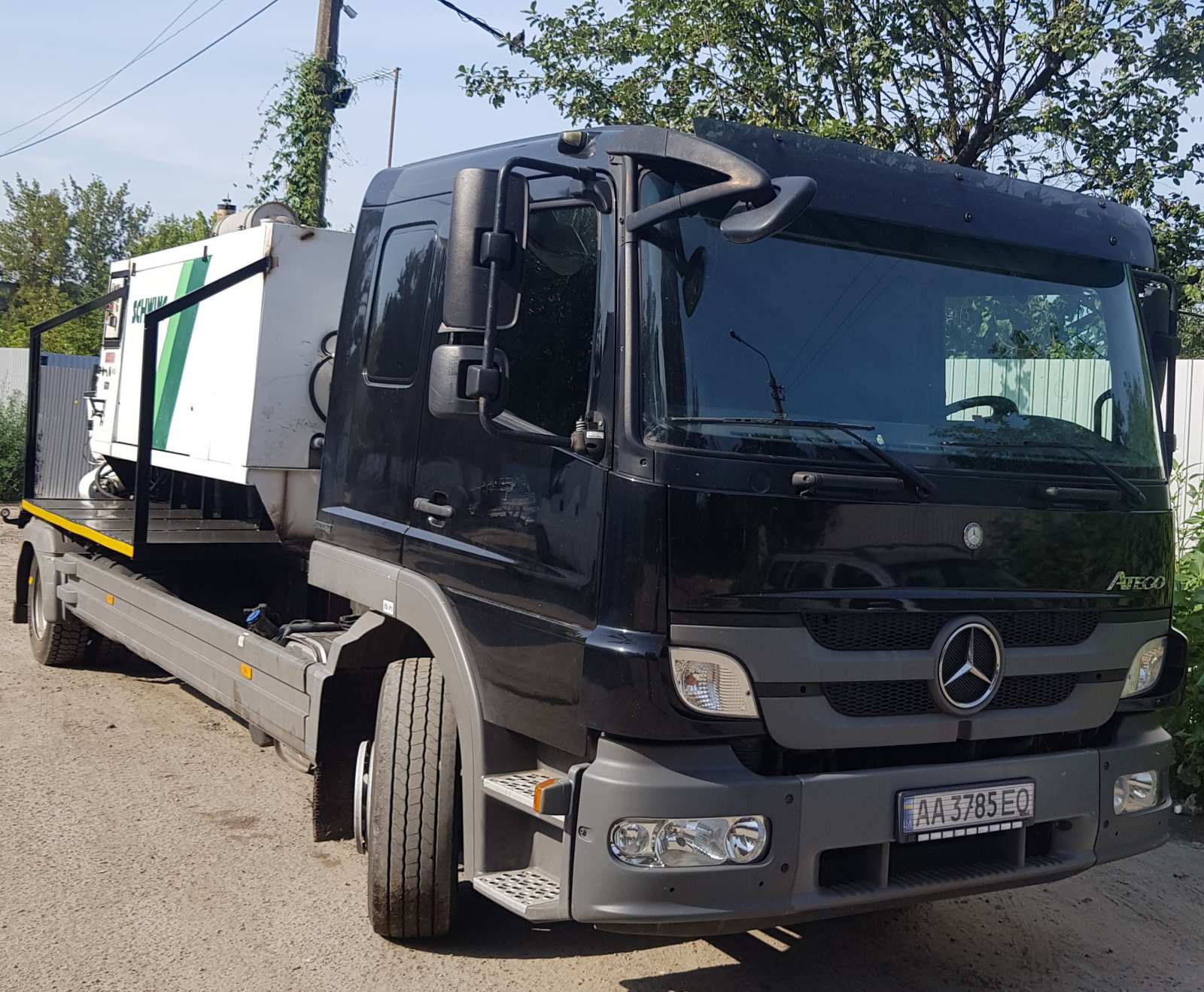 Технические характеристики стационарных бетононасосов